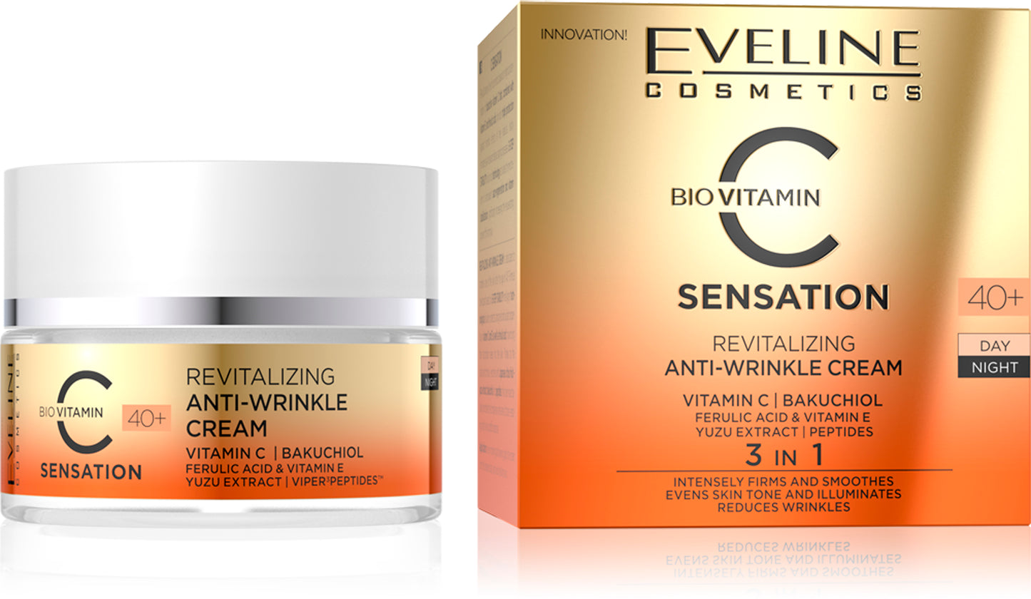 C SENSATION ANTI-WRINKLE DAY&NIGHT CREAM 40+ 50ML