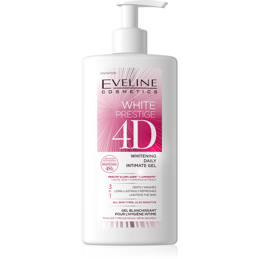 WHITE PRESTIGE 4D WHITENING DAILY INTIMATE GEL 250ML