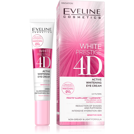 WHITE PRESTIGE 4D WHITENING EYE CREAM 20ML